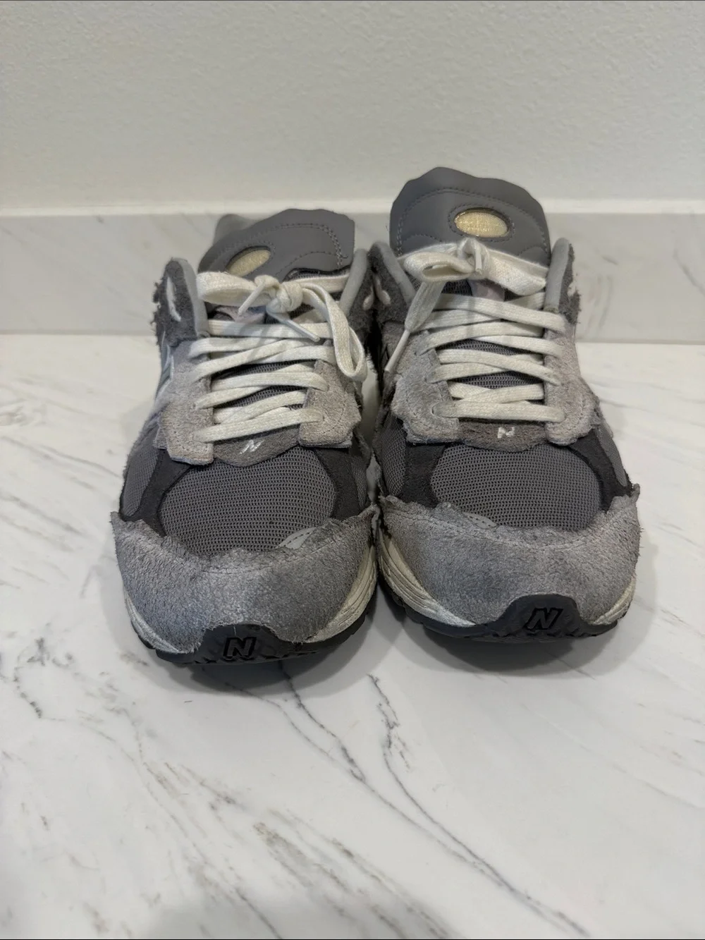 Men’s New Balance Grey 2002R Athletic Sneakers